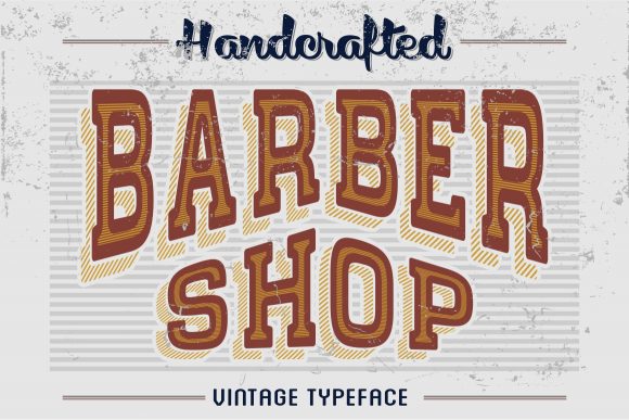 Download Handcrafted Barber Shop - Vintage Letter - Premium Resources