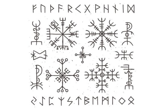 Download Mystical Viking Runes Symbols - Premium Resources